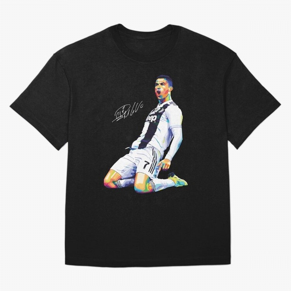 C Ronaldo Wpap Pop Art Oversized T-Shirt Remember FIFA World Cup 2026 Group Stage for Fans of Messi and Cristiano Ronaldo and England, Bringing Fan Favorite Moments, National Team Passion, Big Match Drama and Soccer History; Perfect for Fans,