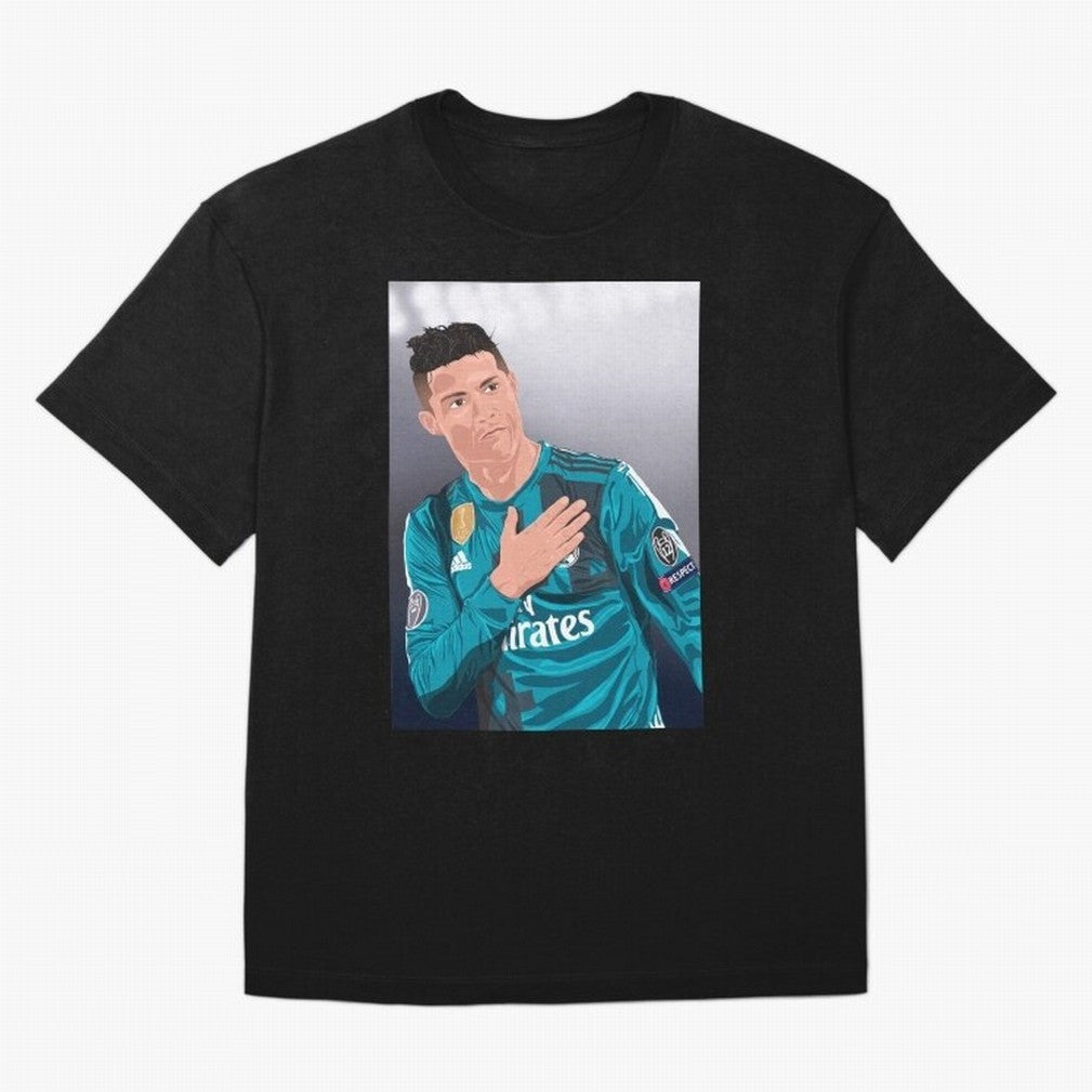Cristiano Ronaldo Oversized T-Shirt Celebrate Global Passion for FIFA World Cup 2026 USA Canada Mexico Highlighting Haaland, England and Germany Energy, Soccer Culture, Superstar Moments, National Team Dreams and Competitive Fire; Perfect for