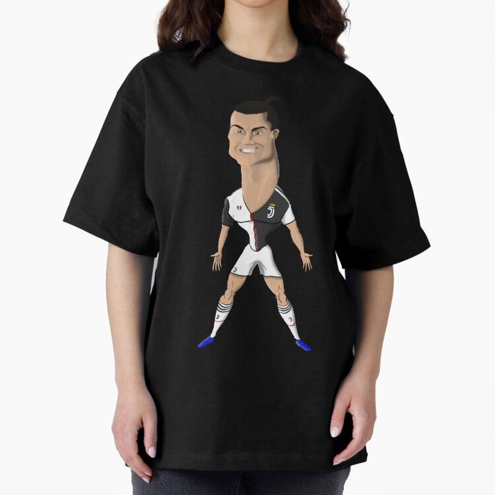 CR7 Oversized T-Shirt Fuel Your Fan Pride for Match Day Hype around FIFA World Cup 2026, CR7 and Messi, Spain, Football History, Final Match Energy, Crowd Noise and Once in a Lifetime Moments; Made for Collectors Who Enjoy Iconic Players, Country