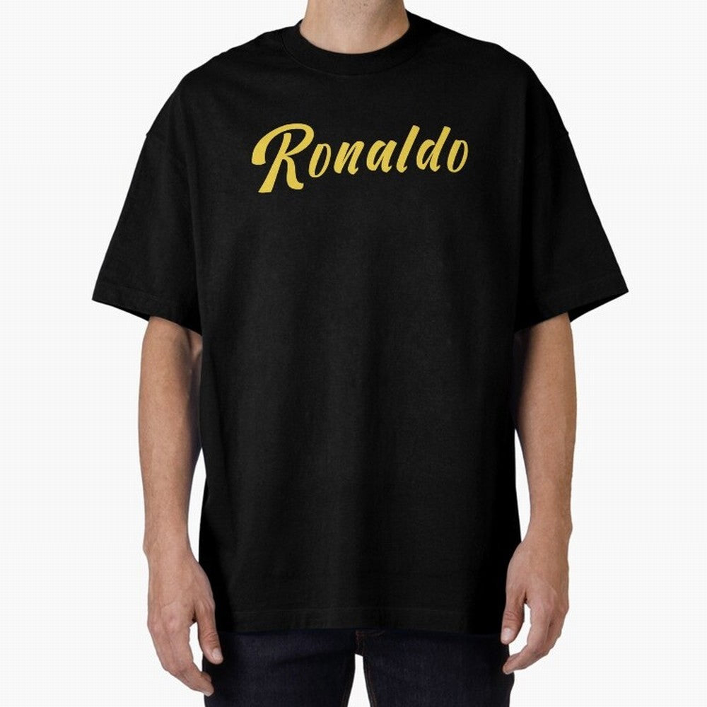 Cristiano Ronaldo Cristiano Ronaldo Oversized T-Shirt Celebrate Every Goal in Match Day Hype around FIFA World Cup 2026, Haaland and Mbappe, Argentina and Brazil, Vintage Soccer Flavor, Modern Football Stars, National Flags and Final Night Emotion;