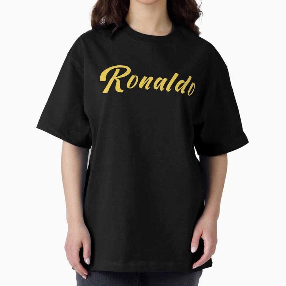 Cristiano Ronaldo Cristiano Ronaldo Oversized T-Shirt Celebrate Every Goal in Match Day Hype around FIFA World Cup 2026, Haaland and Mbappe, Argentina and Brazil, Vintage Soccer Flavor, Modern Football Stars, National Flags and Final Night Emotion;