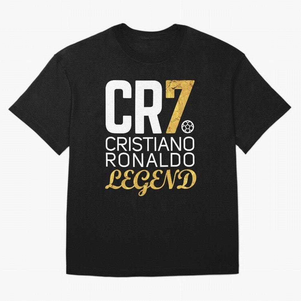 CR7 legend gold Oversized T-Shirt Bring Supporter Culture to Global Football Passion for FIFA World Cup 2026, Celebrating Messi, Neymar and Mbappe, Portugal, Spain and Germany, Football Passion, Legendary Performances, Festival Vibes and Supporter