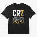 CR7 legend gold Oversized T-Shirt Bring Supporter Culture to Global Football Passion for FIFA World Cup 2026, Celebrating Messi, Neymar and Mbappe, Portugal, Spain and Germany, Football Passion, Legendary Performances, Festival Vibes and Supporter
