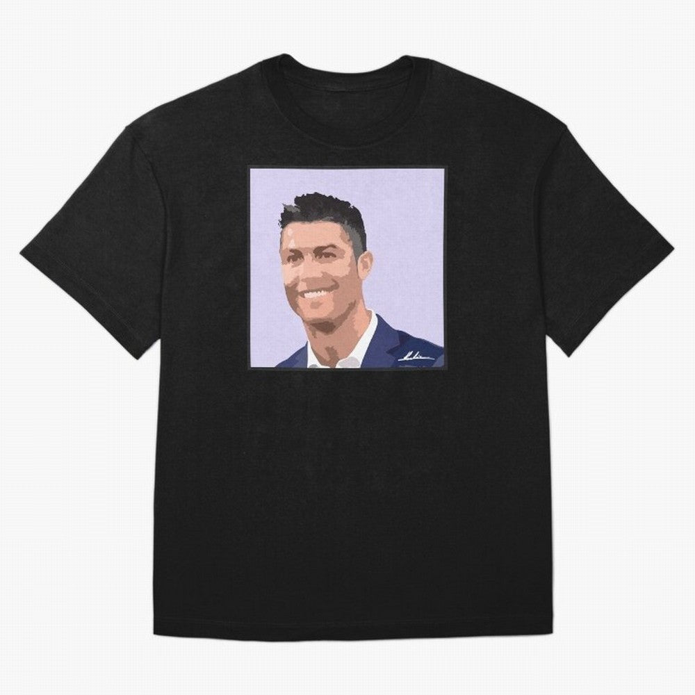 Cristiano Ronaldo Oversized T-Shirt Represent the FIFA World Cup 2026 Group Stage Journey through Messi, CR7 and Mbappe Highlights, Germany Pride, Fan Favorite Moments, National Team Passion, Big Match Drama and Soccer History; Great for Supporters