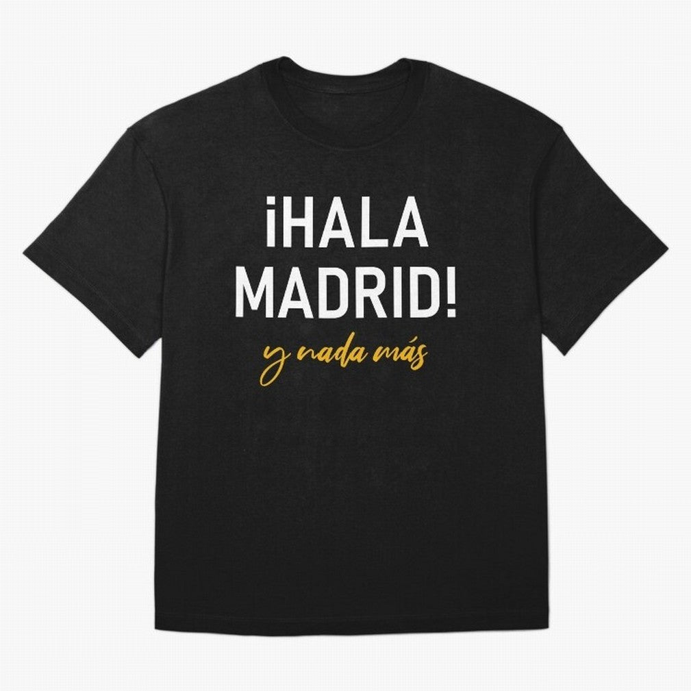 Hala Madrid Oversized T-Shirt Show Love for Legendary Goals in FIFA World Cup 2026 USA Canada Mexico Featuring Neymar, Haaland and Cristiano Ronaldo, Spain and Netherlands Energy, Vintage Soccer Flavor, Modern Football Stars, National Flags and