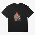 its criis with his mother Oversized T-Shirt Feel International Energy from FIFA World Cup 2026 USA Canada Mexico Spirit, Centered on Portugal, Spain and Germany, Messi, CR7 and Mbappe, Game Day Rituals, Football Legends, Country Pride and the Road