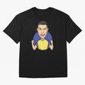 Ronaldo Al-Nassr 2022 Oversized T-Shirt Bring Trophy Dreams to Match Day Hype around FIFA World Cup 2026 USA Canada Mexico, Haaland and Mbappe, Spain, Retro Football Energy, Iconic Rivalries, Trophy Chase Drama and Stadium Atmosphere; Created for