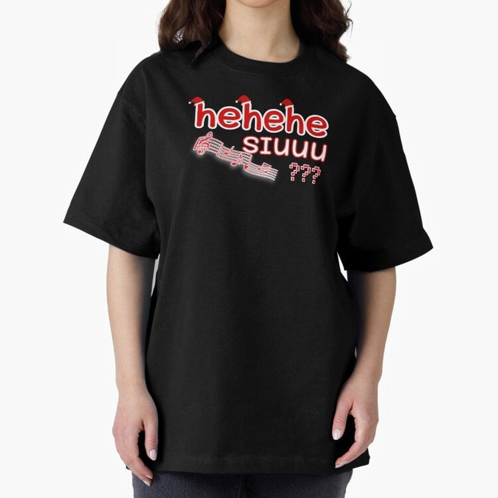 Hehehe siuuu CR7 goal Oversized T-Shirt Celebrate Rivalries and Pride in Global Football Passion for FIFA World Cup 2026, Filled with Messi, CR7 and Mbappe, England, France and Netherlands, Tournament Hype, Historic Matchups, Family Viewing Parties