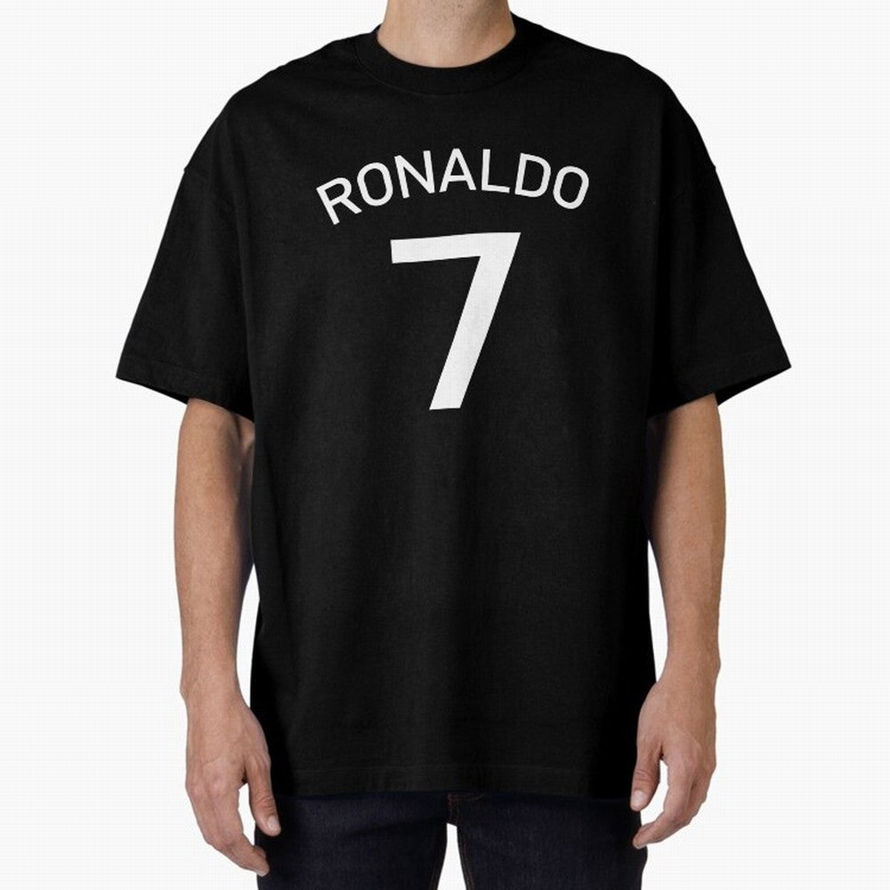 Cristiano Ronaldo Cristiano Ronaldooo Oversized T-Shirt Celebrate the Road through Match Day Hype around FIFA World Cup 2026 Group Stage, Cristiano Ronaldo, France and Portugal, Worldwide Fan Energy, Dramatic Goals, Stadium Lights and Championship