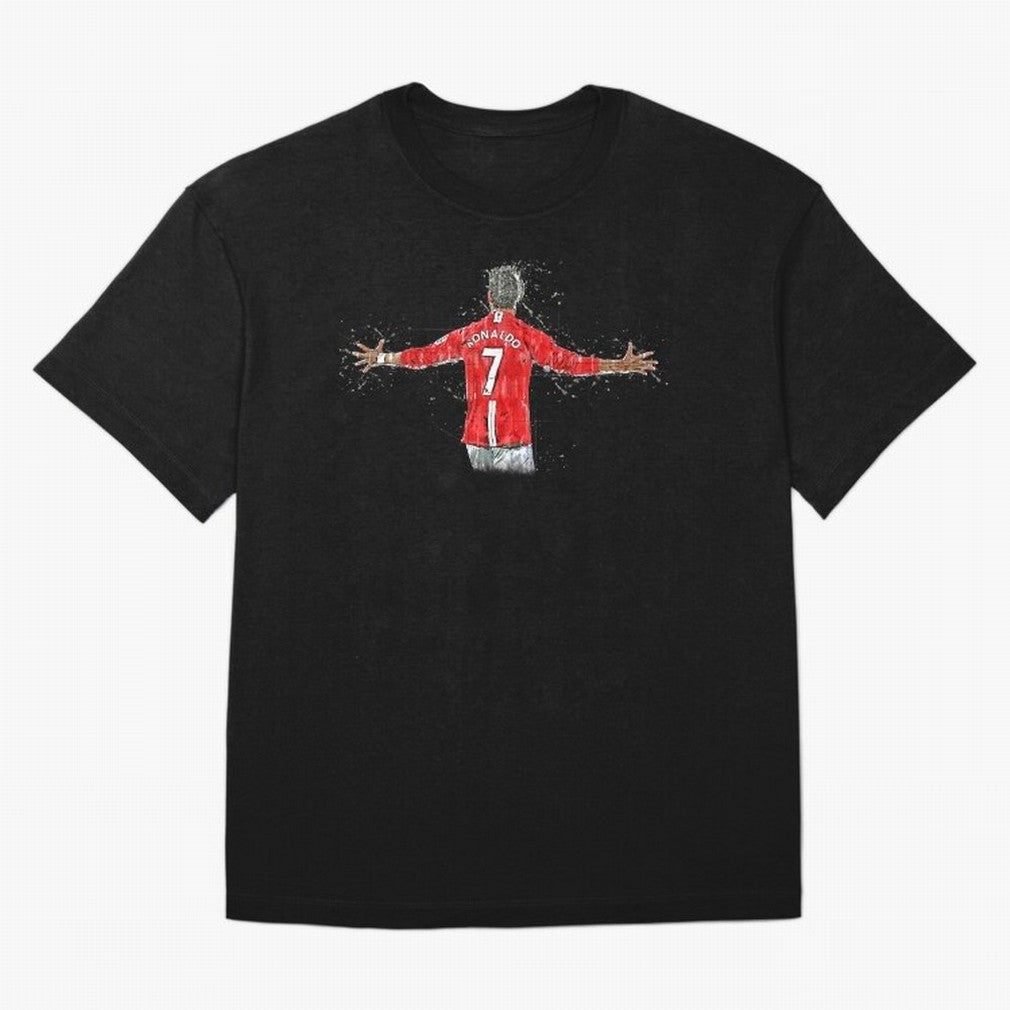 Cristiano Ronaldo 8 Oversized T-Shirt Join the Countdown to FIFA World Cup 2026 USA Canada Mexico for Fans of CR7 and Brazil, Bringing Vintage Soccer Flavor, Modern Football Stars, National Flags and Final Night Emotion; Made for Die Hard