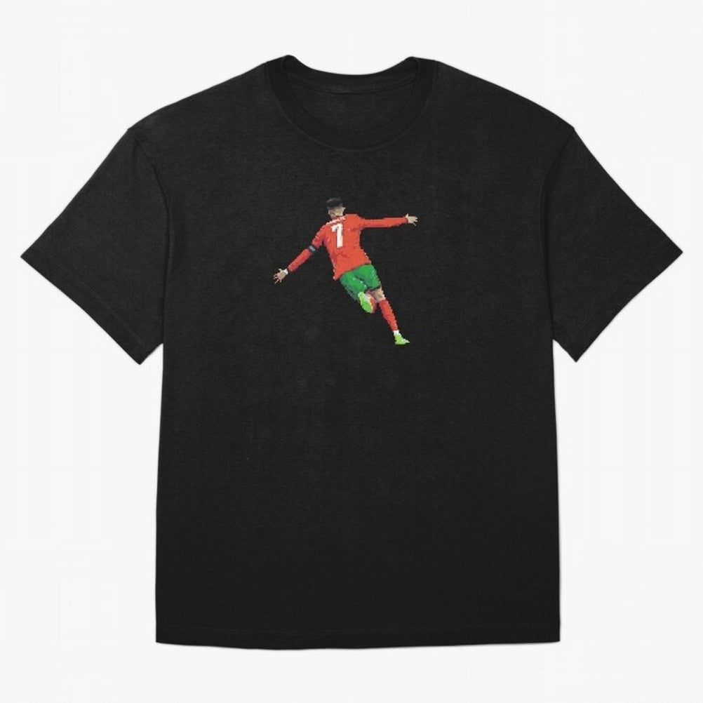 Cristiano Ronaldo Oversized T-Shirt Capture FIFA World Cup 2026 USA Canada Mexico Driven by CR7, Portugal Energy, Stadium Chants, National Pride, Trophy Dreams and Unforgettable Football Memories; Created for Match Day Parties, Soccer Gifts, Fan