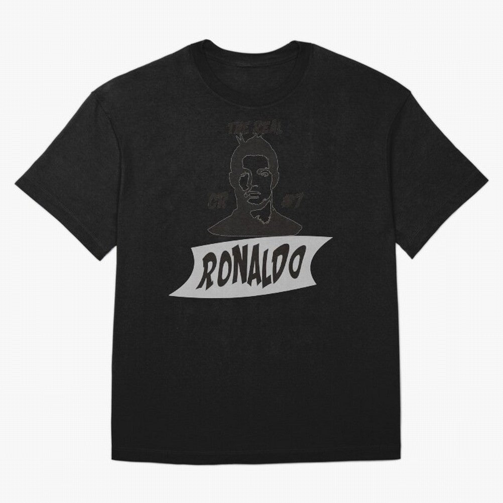 The Real Ronaldo Oversized T-Shirt Remember FIFA World Cup 2026 USA Canada Mexico for Fans of Messi, CR7 and Mbappe and Argentina and Brazil, Bringing Global Supporter Spirit, Legendary Goals, National Colors and Tournament Celebration; Made for