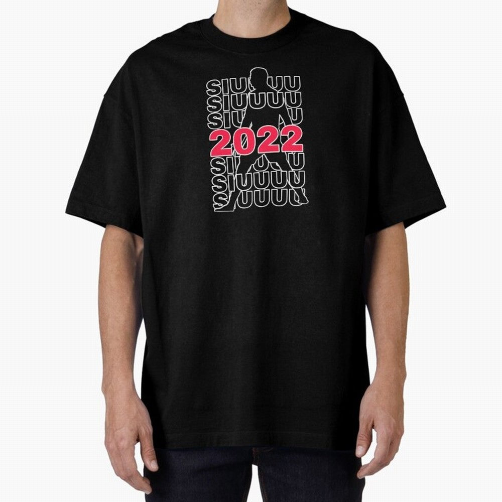 Siuuu 2022 Cristiano ronaldo goal Oversized T-Shirt Celebrate Global Football Passion for FIFA World Cup 2026 USA Canada Mexico, Centered on CR7, Brazil, Portugal and Argentina, Game Day Rituals, Football Legends, Country Pride and the Road to the