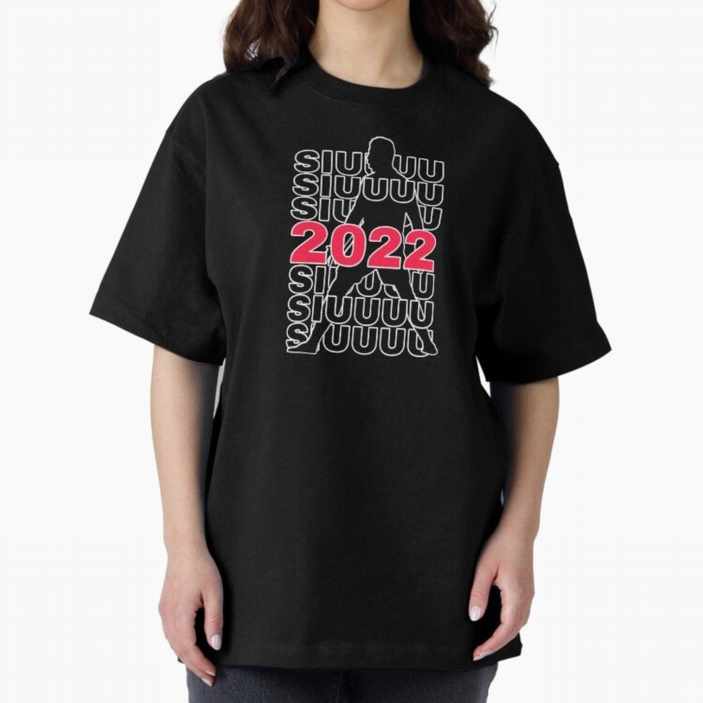 Siuuu 2022 Cristiano ronaldo goal Oversized T-Shirt Celebrate Global Football Passion for FIFA World Cup 2026 USA Canada Mexico, Centered on CR7, Brazil, Portugal and Argentina, Game Day Rituals, Football Legends, Country Pride and the Road to the