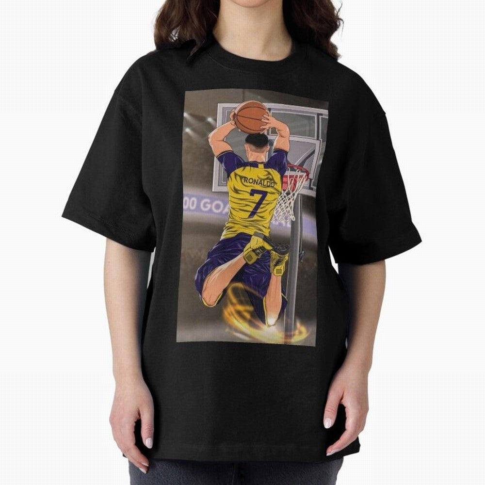cr7 Oversized T-Shirt Follow the Final Road of FIFA World Cup 2026 Group Stage for Fans of Cristiano Ronaldo and Argentina and Brazil, Bringing Tournament Hype, Historic Matchups, Family Viewing Parties and Global Sports Pride; Great for Supporters