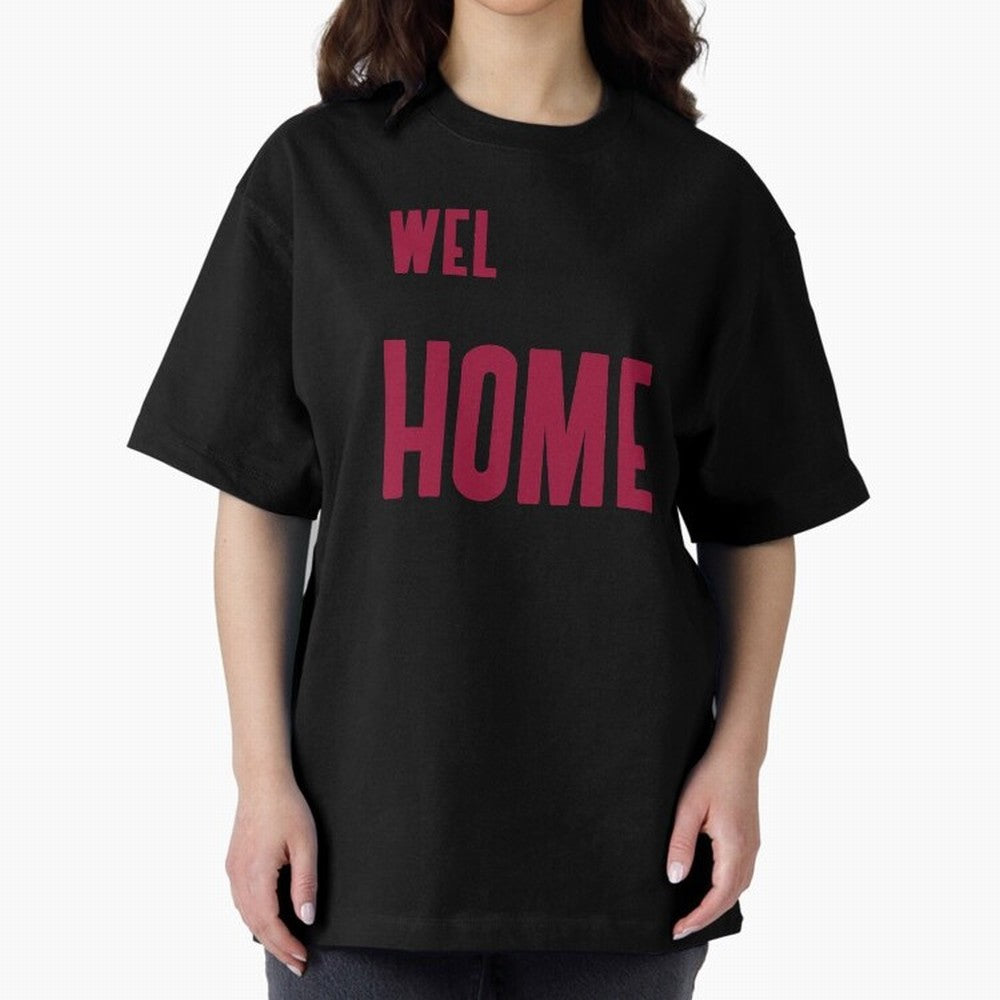 Welcome Home Cristiano Oversized T-Shirt Support Your Favorite Stars during FIFA World Cup 2026 USA Canada Mexico for Fans of Mbappe and England, Bringing Classic Soccer Heritage, Championship Pressure, Fan Loyalty and International Pride; Created