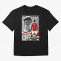 Cristiano Ronaldo In Red Oversized T-Shirt Keep the Match Day Mood of FIFA World Cup 2026 USA Canada Mexico Spirit, Made for France, Mbappe and Neymar, Football Passion, Legendary Performances, Festival Vibes and Supporter Community; Perfect for