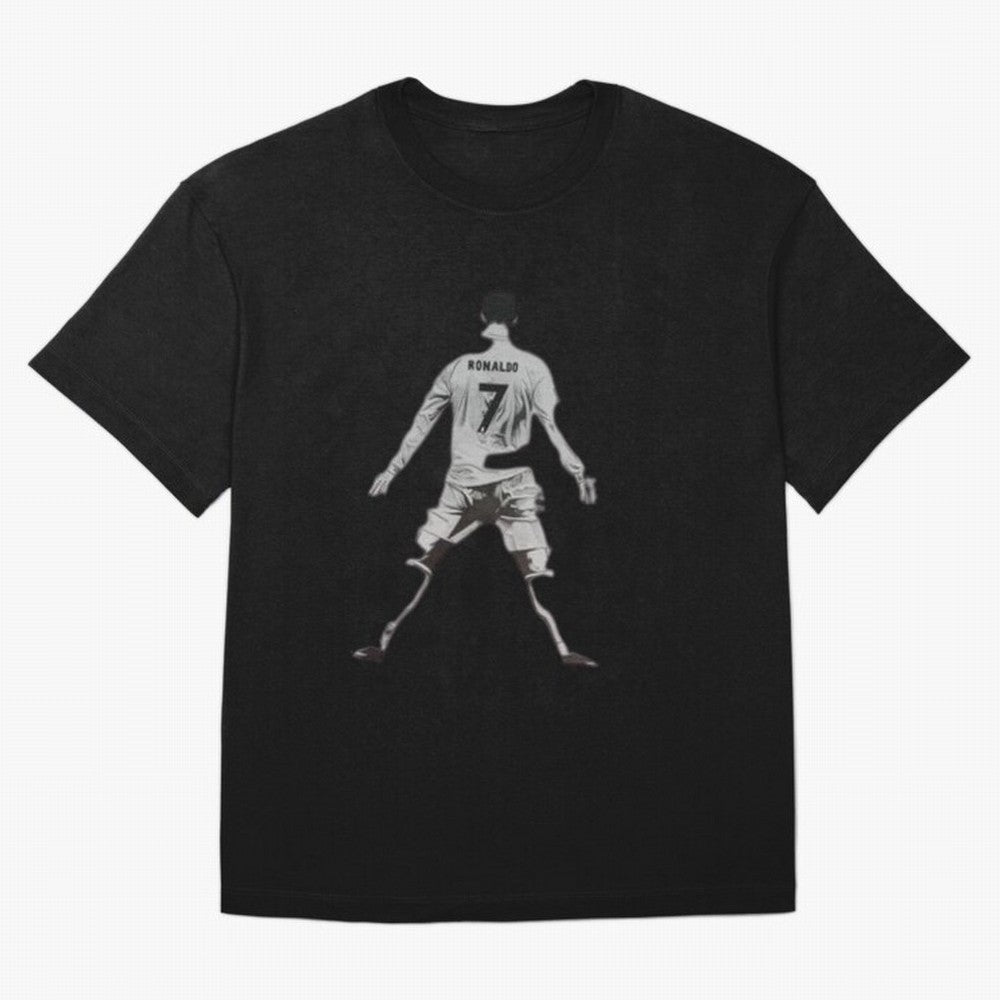 cristiano ronaldo Oversized T-Shirt Bring a Vintage Feel to FIFA World Cup 2026 Group Stage Spirit, Filled with Argentina and Brazil, CR7, Championship Spirit, Famous Goals, Roaring Crowds and International Football Unity; Perfect for Fans,