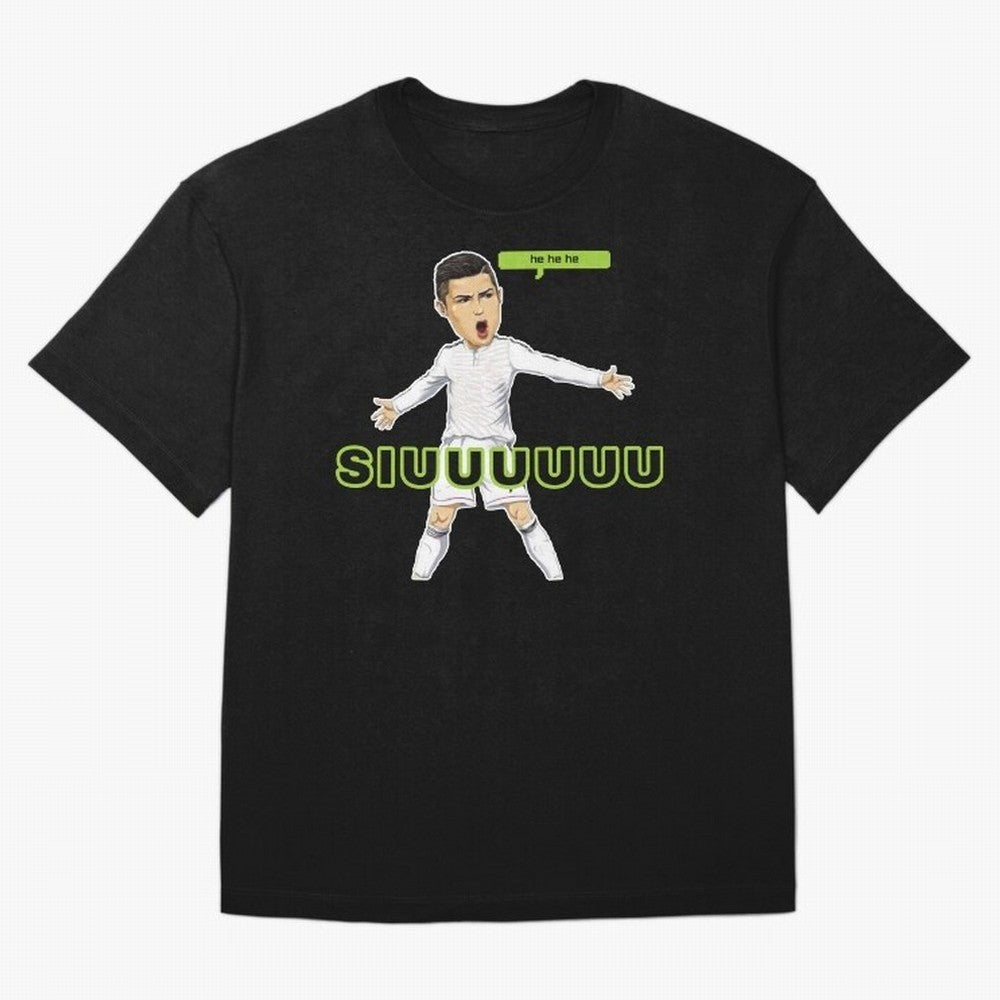 Hehehe SUIII Cristiano ronaldo Oversized T-Shirt Bring FIFA World Cup 2026 USA Canada Mexico for Fans of Cristiano Ronaldo, Haaland and CR7 and England, France and Netherlands, Bringing Fan Favorite Moments, National Team Passion, Big Match Drama
