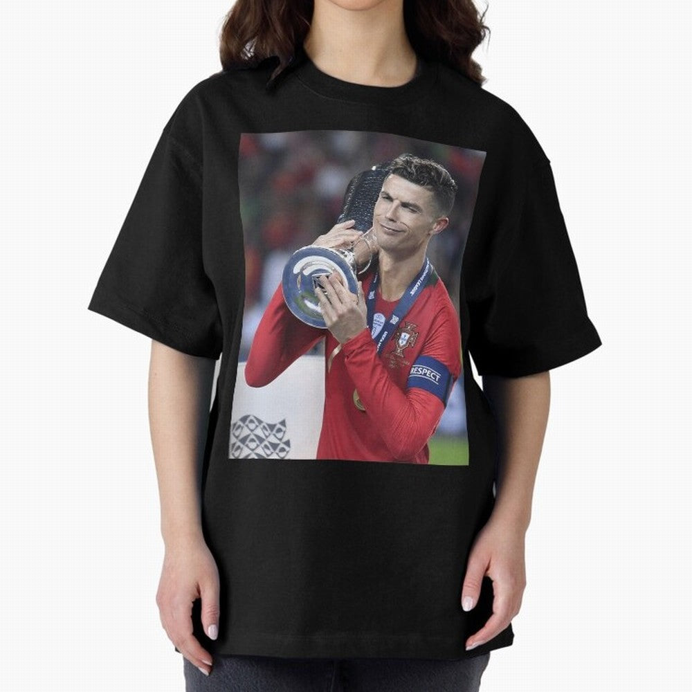 Todos Portugal 2019 Cr7 Oversized T-Shirt Follow the Road to Match Day Hype around FIFA World Cup 2026, CR7, France and Portugal, Fan Favorite Moments, National Team Passion, Big Match Drama and Soccer History; Built for Supporters Chasing Trophy