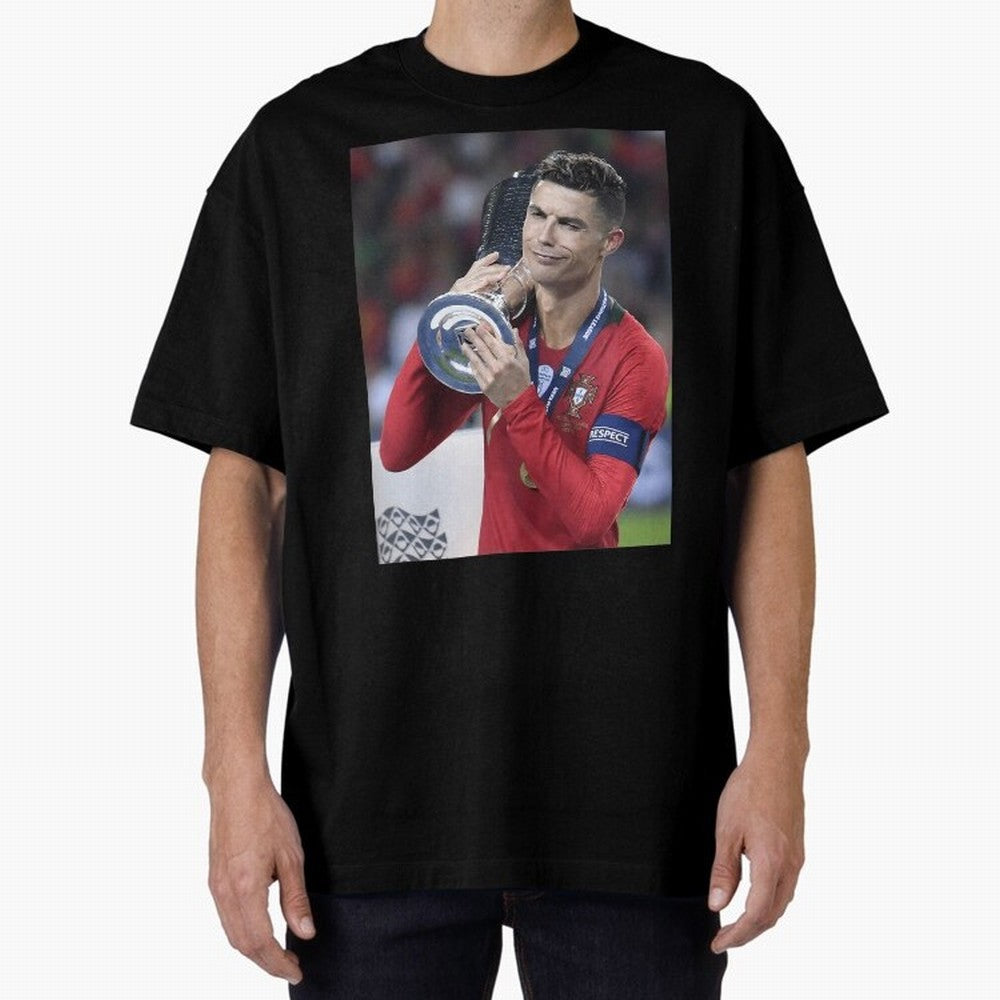 Todos Portugal 2019 Cr7 Oversized T-Shirt Follow the Road to Match Day Hype around FIFA World Cup 2026, CR7, France and Portugal, Fan Favorite Moments, National Team Passion, Big Match Drama and Soccer History; Built for Supporters Chasing Trophy