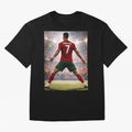 Cristiano Ronaldo Portuguese Legend Number Seven SIUUU Oversized T-Shirt Feel the Heartbeat of FIFA World Cup 2026 Group Stage Spirit, Driven by England, CR7, Tournament Hype, Historic Matchups, Family Viewing Parties and Global Sports Pride; Ideal