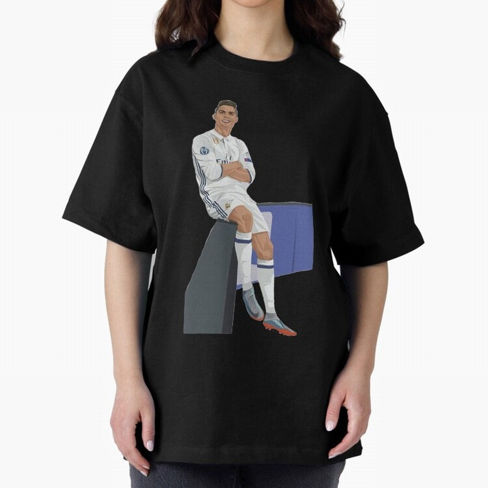 Cristiano Ronaldo Oversized T-Shirt Turn Football Passion into Global Football Passion for FIFA World Cup 2026 Group Stage, Capturing Cristiano Ronaldo, Haaland and CR7, Argentina and Brazil, Goal Celebration Energy, Supporter Heritage, Football