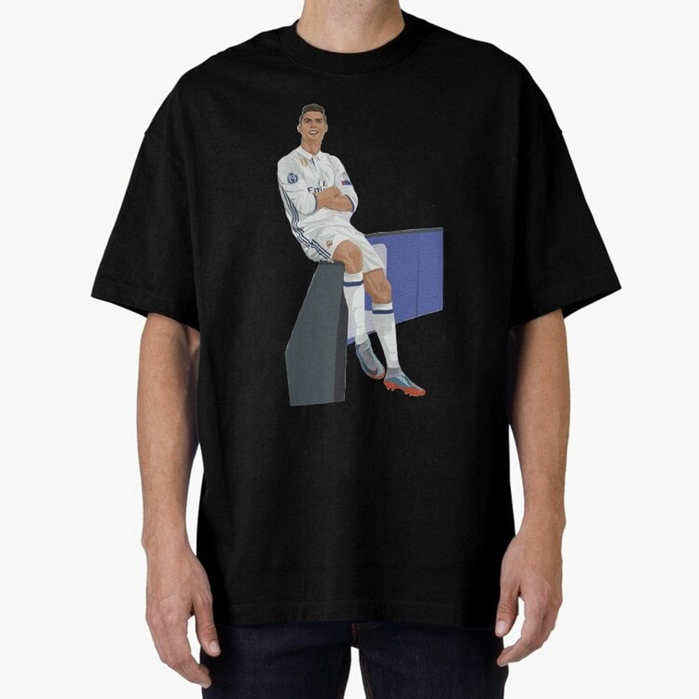Cristiano Ronaldo Oversized T-Shirt Turn Football Passion into Global Football Passion for FIFA World Cup 2026 Group Stage, Capturing Cristiano Ronaldo, Haaland and CR7, Argentina and Brazil, Goal Celebration Energy, Supporter Heritage, Football
