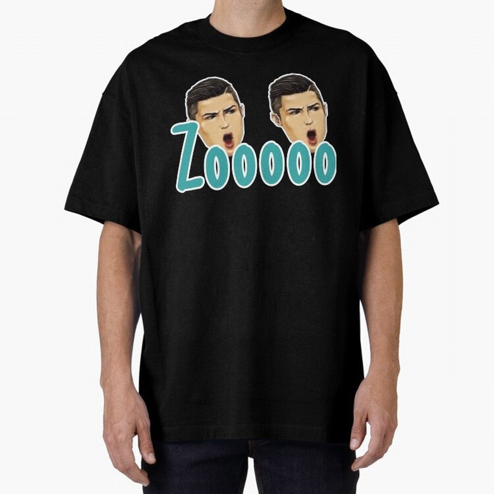 Zooo CR7 funny goal Oversized T-Shirt Unlock FIFA World Cup 2026 USA Canada Mexico Made for CR7 and Messi, England, France and Netherlands Energy, Football Festival Excitement, Trophy Ambitions, Country Rivalries and Star Player Buzz; Made for