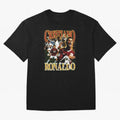 Cristiano Ronaldo Retro Collage Oversized T-Shirt Back the Journey through FIFA World Cup 2026 Celebrating Cristiano Ronaldo, Argentina and Brazil Energy, Goal Celebration Energy, Supporter Heritage, Football Icons and Worldwide Tournament Joy;