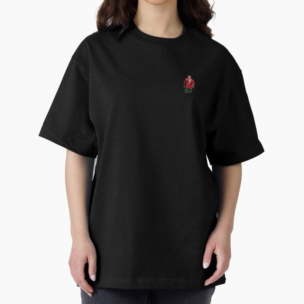 Cristiano Ronaldo CR7 Oversized T-Shirt Discover Global Football Passion for FIFA World Cup 2026, Made for Mbappe, Brazil, Portugal and Argentina, Global Supporter Spirit, Legendary Goals, National Colors and Tournament Celebration; Created for