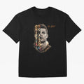 Cristiano Ronaldo Multicolor GOAT Oversized T-Shirt Show Your Love for Global Football Passion for FIFA World Cup 2026 Group Stage, Inspired by CR7, Portugal, Spain and Germany, Fan Favorite Moments, National Team Passion, Big Match Drama and
