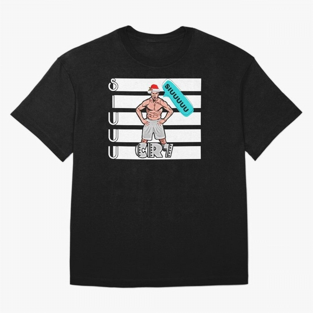 Siuuu Cristiano ronaldo goal Oversized T-Shirt Relive the Noise and Pride of FIFA World Cup 2026 for Fans of Messi, Neymar and Mbappe and Brazil, Bringing Tournament Hype, Historic Matchups, Family Viewing Parties and Global Sports Pride; Made for