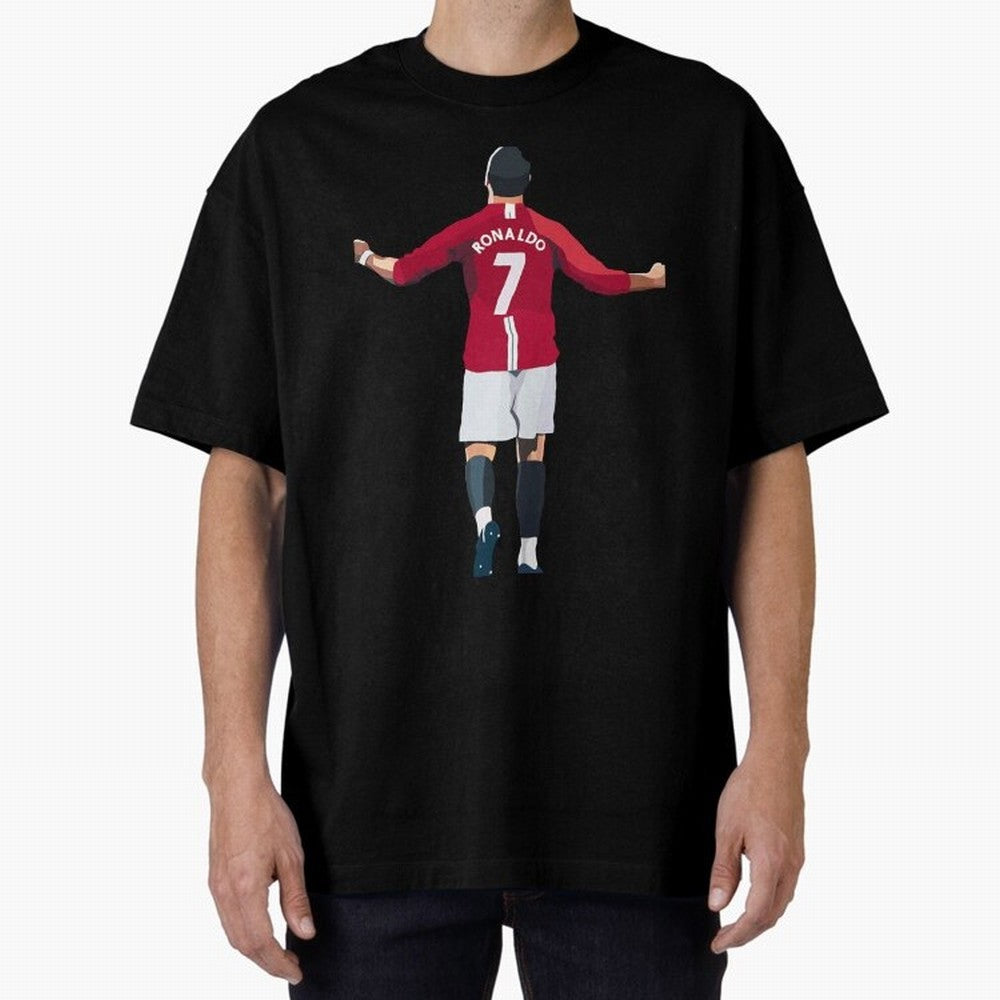 Legend Cristiano Ronaldo Oversized T-Shirt Honor Football Greatness during FIFA World Cup 2026 Made for Cristiano Ronaldo, Haaland and CR7, Spain Energy, Tournament Hype, Historic Matchups, Family Viewing Parties and Global Sports Pride; Perfect