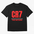 The Return of Cristiano Ronaldo to Manchester United - CR7 Oversized T-Shirt Celebrate National Team Dreams in Global Football Passion for FIFA World Cup 2026, Celebrating Haaland and Mbappe, France and Portugal, Stadium Memories, Football Loyalty,