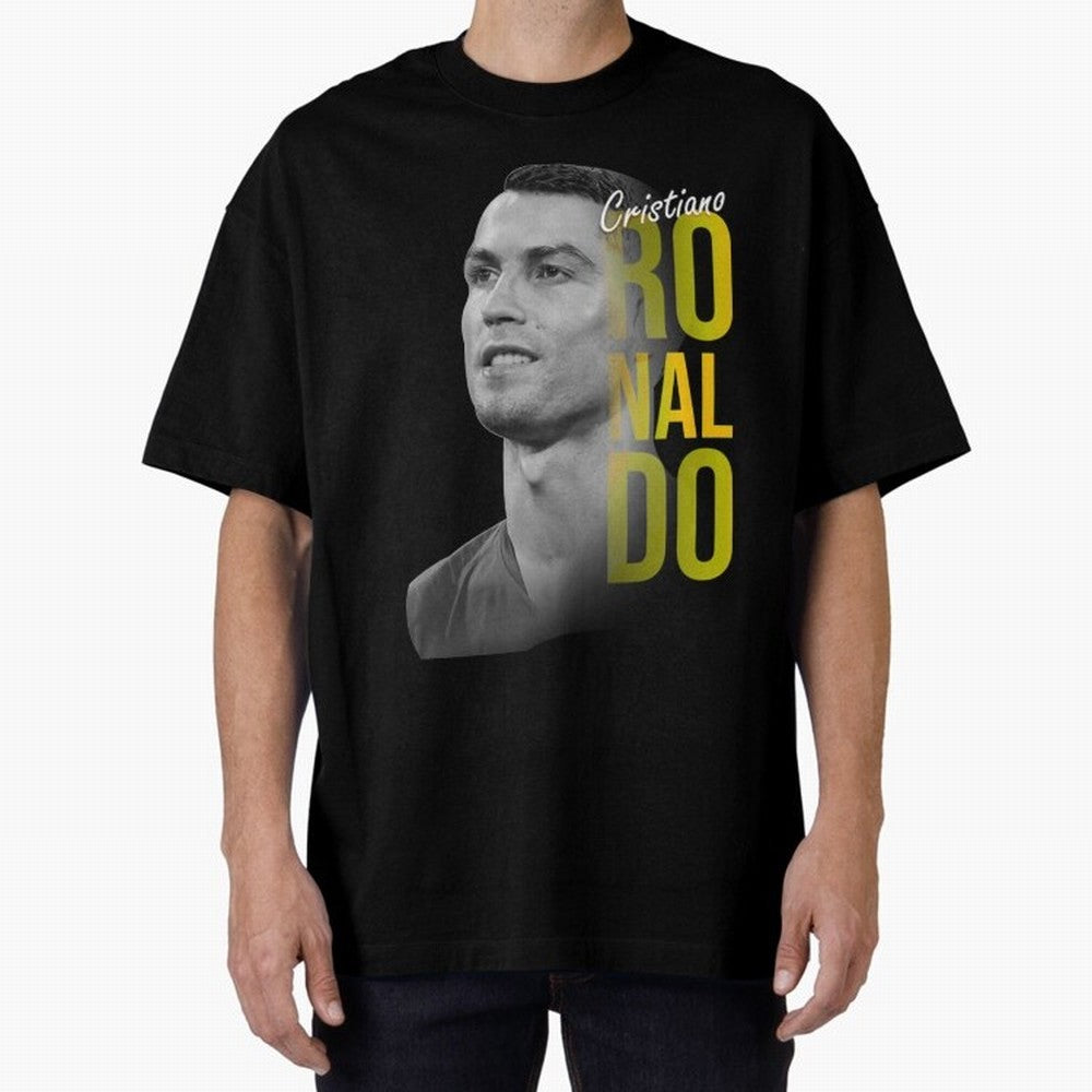 Ronaldo Cr7 Cristiano Ronaldo The Rocket Oversized T-Shirt Make Every Kick Count in Match Day Hype around FIFA World Cup 2026 Group Stage, Neymar, Haaland and Cristiano Ronaldo, Argentina, France and Brazil, Tournament Hype, Historic Matchups,