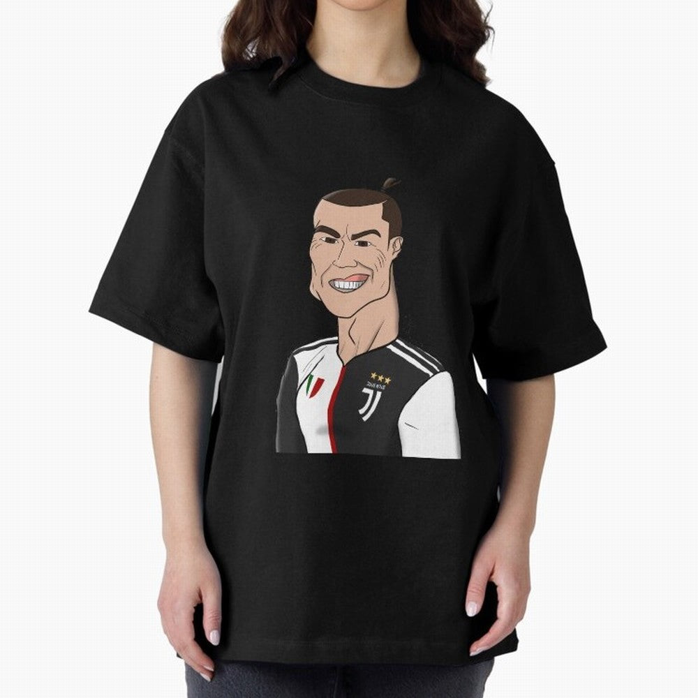 CR J Oversized T-Shirt Wear the Spirit of Global Football Passion for FIFA World Cup 2026 USA Canada Mexico, Centered on Messi and Cristiano Ronaldo, France and Portugal, Football Passion, Legendary Performances, Festival Vibes and Supporter