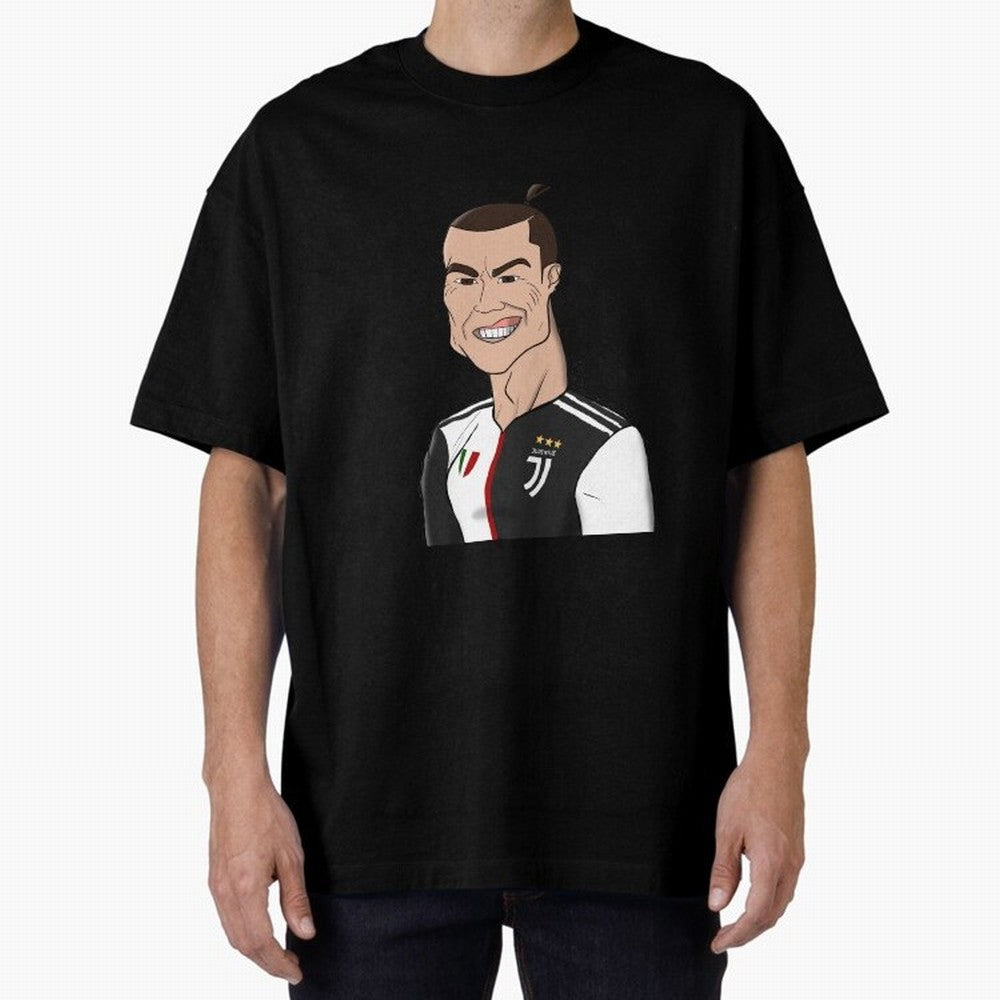 CR J Oversized T-Shirt Wear the Spirit of Global Football Passion for FIFA World Cup 2026 USA Canada Mexico, Centered on Messi and Cristiano Ronaldo, France and Portugal, Football Passion, Legendary Performances, Festival Vibes and Supporter