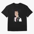 CR J Oversized T-Shirt Wear the Spirit of Global Football Passion for FIFA World Cup 2026 USA Canada Mexico, Centered on Messi and Cristiano Ronaldo, France and Portugal, Football Passion, Legendary Performances, Festival Vibes and Supporter