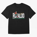 Cristiano Ronaldo Portugal Jersey -Last World Cup 2 Vintage Style Oversized T-Shirt Show Your Love for FIFA World Cup 2026 Group Stage Driven by Messi, Netherlands Energy, Soccer Culture, Superstar Moments, National Team Dreams and Competitive