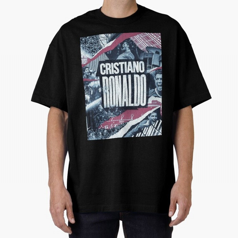 Cristiano Ronaldo Oversized T-Shirt Remember the FIFA World Cup 2026 Group Stage Journey through Mbappe and Neymar Highlights, France and Portugal Pride, Game Day Rituals, Football Legends, Country Pride and the Road to the Final; Ideal for