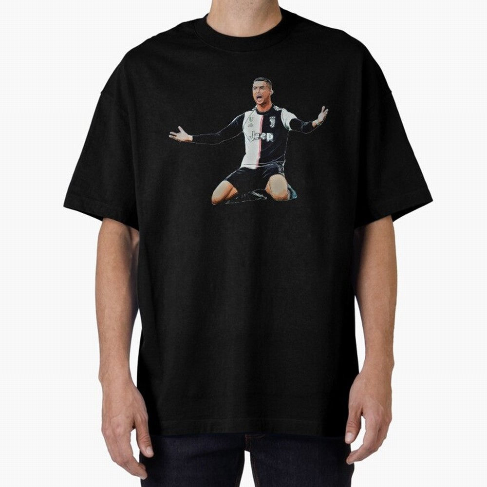 CR 7 v.3 Oversized T-Shirt Bring Legendary Rivalry Energy to Global Football Passion for FIFA World Cup 2026 Group Stage, with Messi, Argentina, France and Brazil, Match Day Excitement, Supporter Culture, Golden Goals and Global Football Passion;