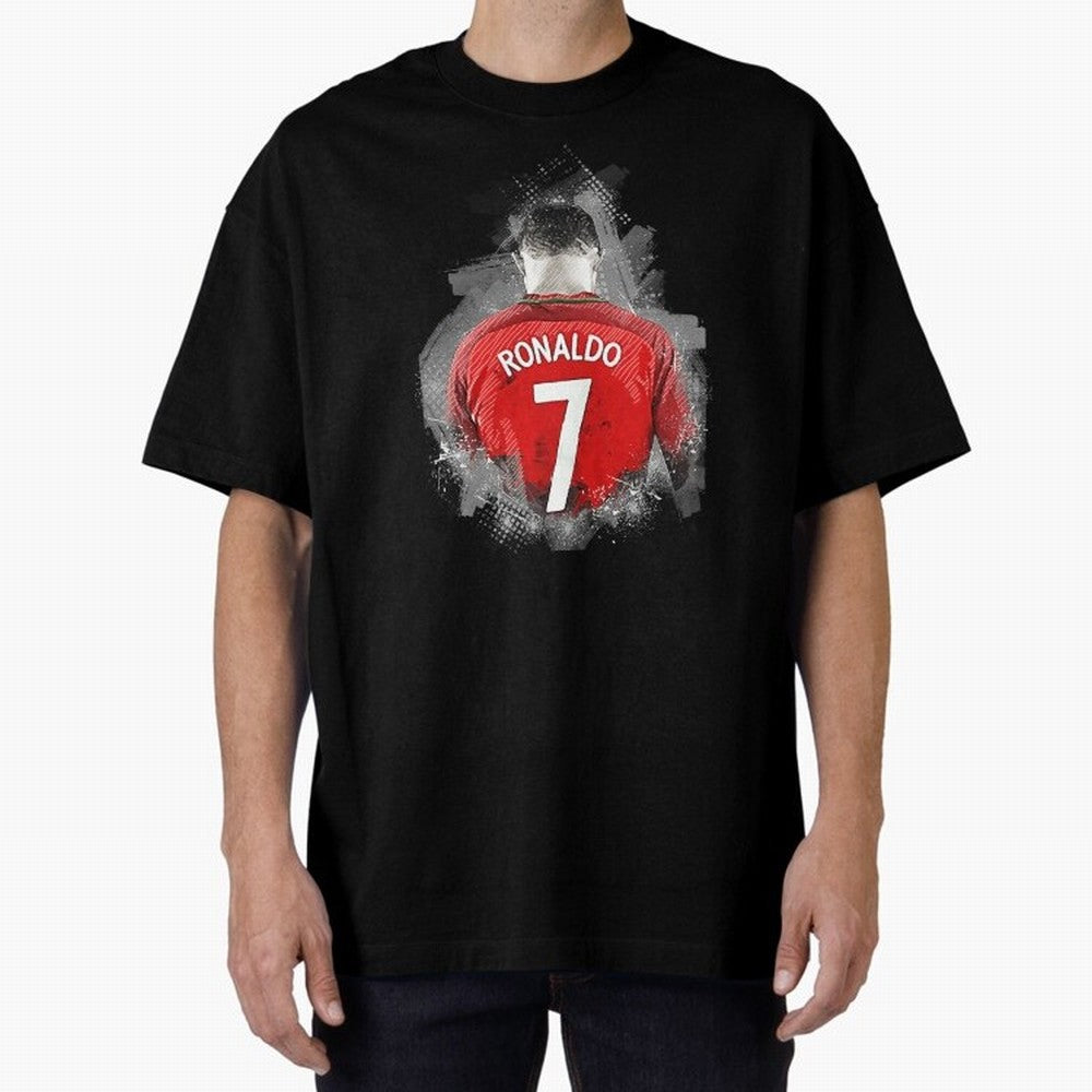 Cristiano Ronaldo Oversized T-Shirt Join the Global Buzz around FIFA World Cup 2026 Group Stage Spirit, Featuring England and Germany, Mbappe and Neymar, Football History, Final Match Energy, Crowd Noise and Once in a Lifetime Moments; Great for