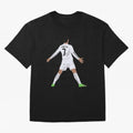 Cristiano Ronaldo Classic T-Shirt Oversized T-Shirt Show Championship Spirit for the FIFA World Cup 2026 Group Stage Journey through Messi, CR7 and Mbappe Highlights, Spain and Netherlands Pride, Classic Soccer Heritage, Championship Pressure, Fan