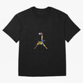 Cr7 Mindset Inspire Create Achieve Oversized T-Shirt Bring International Match Energy to Global Football Passion for FIFA World Cup 2026 USA Canada Mexico, Inspired by Haaland, Brazil, Football Festival Excitement, Trophy Ambitions, Country