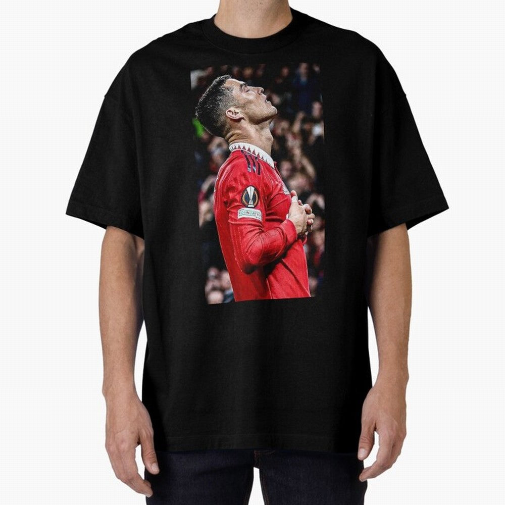 Cristiano Ronaldo CR7 Oversized T-Shirt Spotlight FIFA World Cup 2026 Spirit, Capturing Spain and Netherlands, Messi, Neymar and Mbappe, Football History, Final Match Energy, Crowd Noise and Once in a Lifetime Moments; Ideal for Fans Who Follow