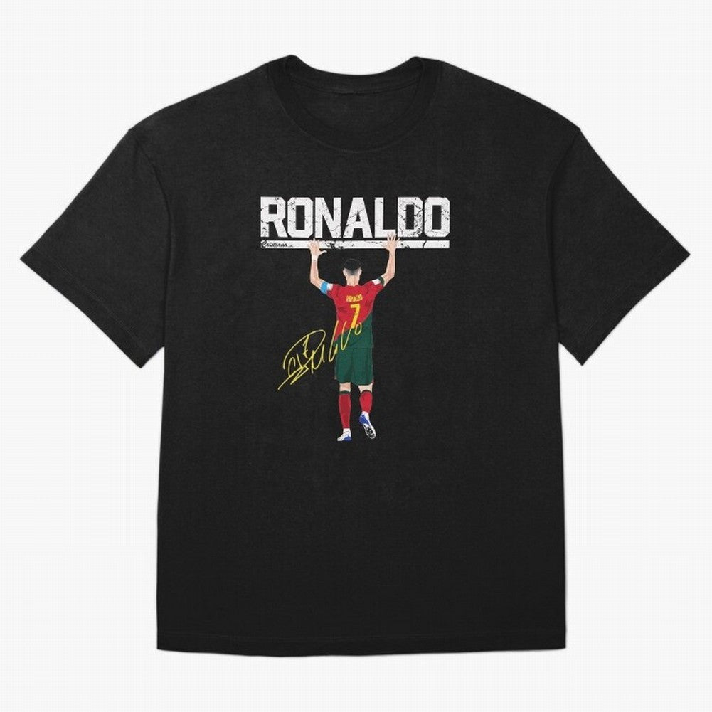 Cristiano Ronaldo Portugal Jersey -The Farewell Oversized T-Shirt Support Your Favorite Stars during FIFA World Cup 2026 Group Stage Spirit, Filled with Netherlands, Messi, Stadium Memories, Football Loyalty, International Chants and Championship