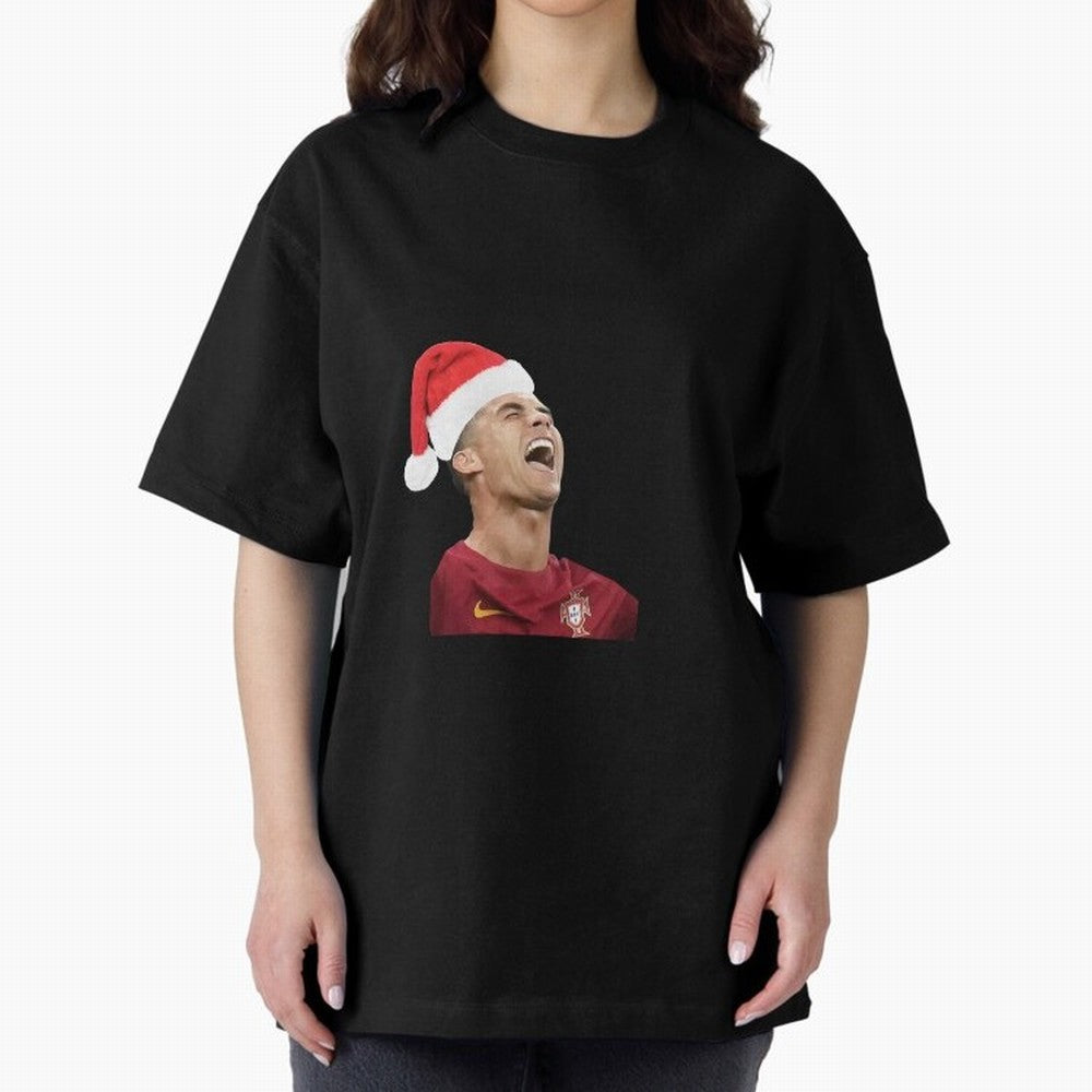 cristiano ronaldo siuuu meme Oversized T-Shirt Show Passion for the Stars of Global Football Passion for FIFA World Cup 2026 Group Stage, Featuring Neymar, Argentina, France and Brazil, Worldwide Fan Energy, Dramatic Goals, Stadium Lights and