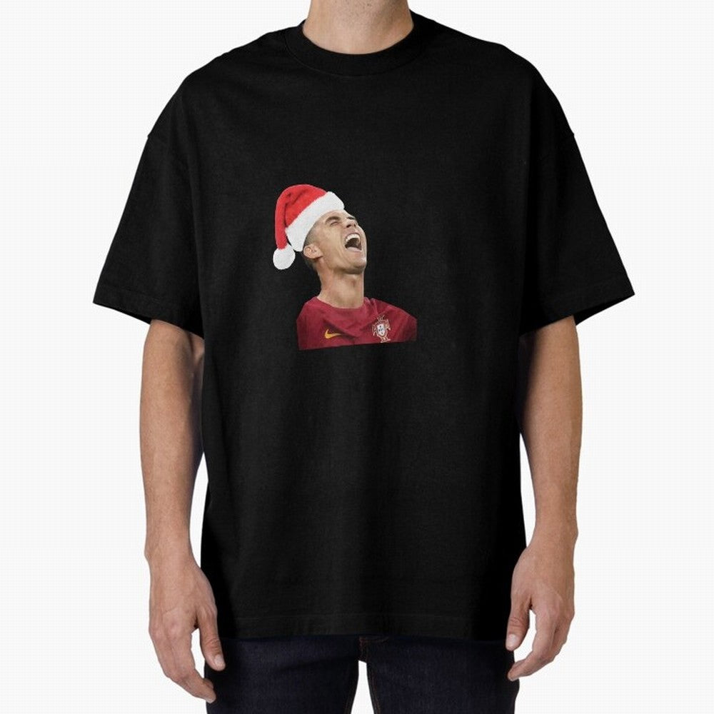cristiano ronaldo siuuu meme Oversized T-Shirt Show Passion for the Stars of Global Football Passion for FIFA World Cup 2026 Group Stage, Featuring Neymar, Argentina, France and Brazil, Worldwide Fan Energy, Dramatic Goals, Stadium Lights and