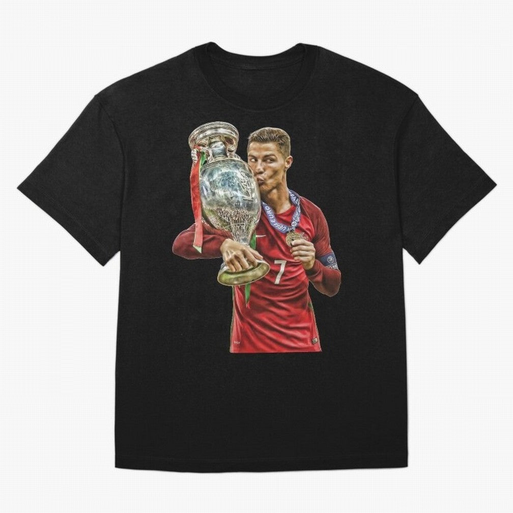 cristiano ronaldo Oversized T-Shirt Celebrate Global Passion for Match Day Hype around FIFA World Cup 2026, Mbappe and Neymar, Argentina, Game Day Rituals, Football Legends, Country Pride and the Road to the Final; Great for Watch Parties, Sports